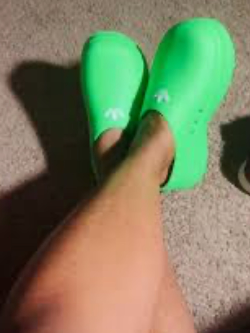 adidas Adifoam Stan Smith Mules green women’s size 7